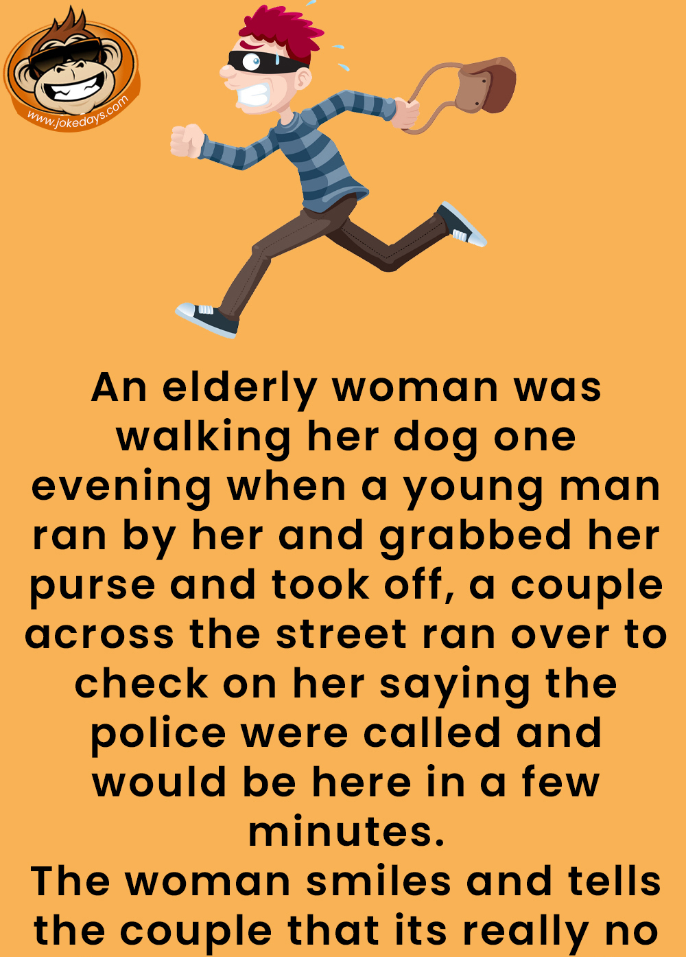 Robber And Surprise