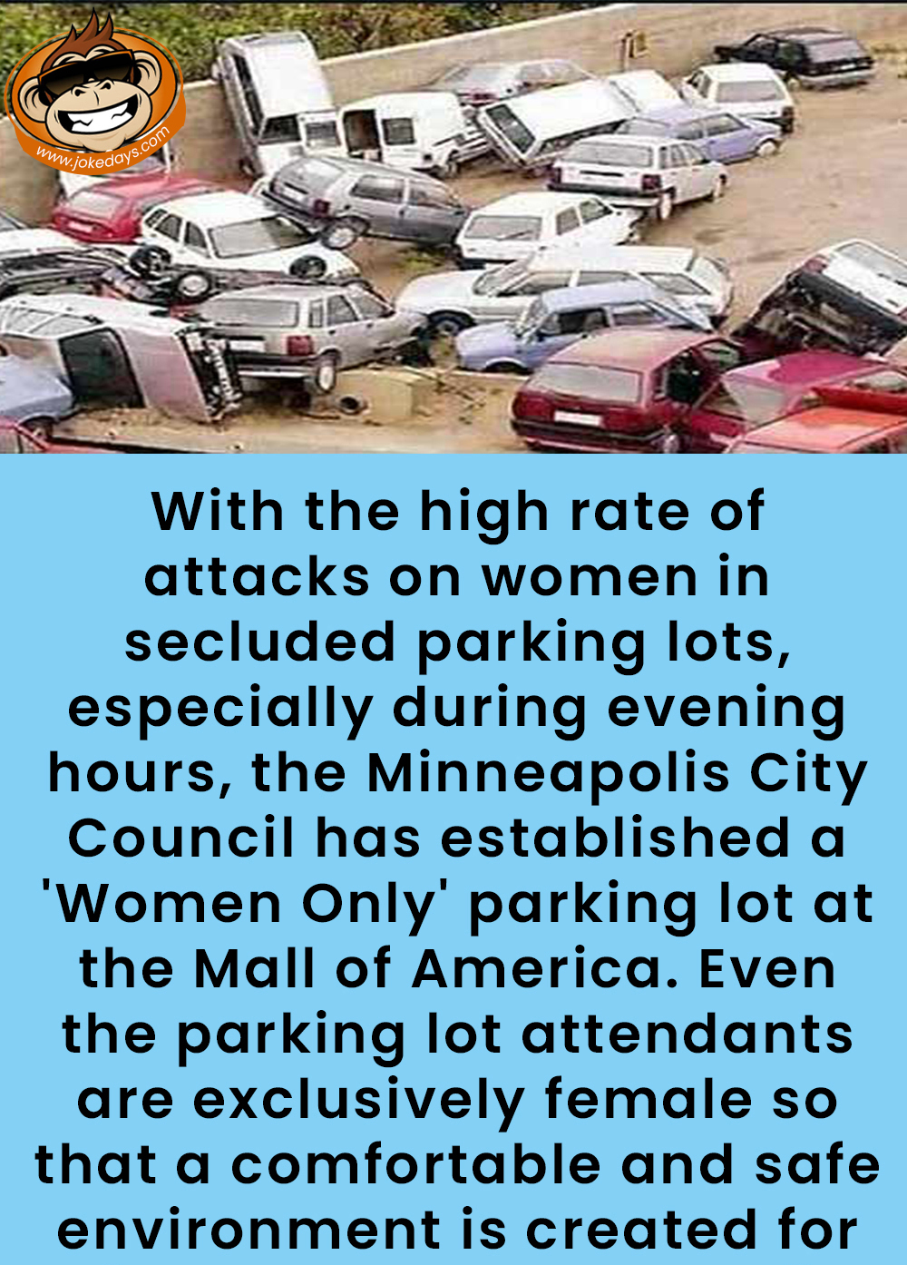 “Women Only” Parking